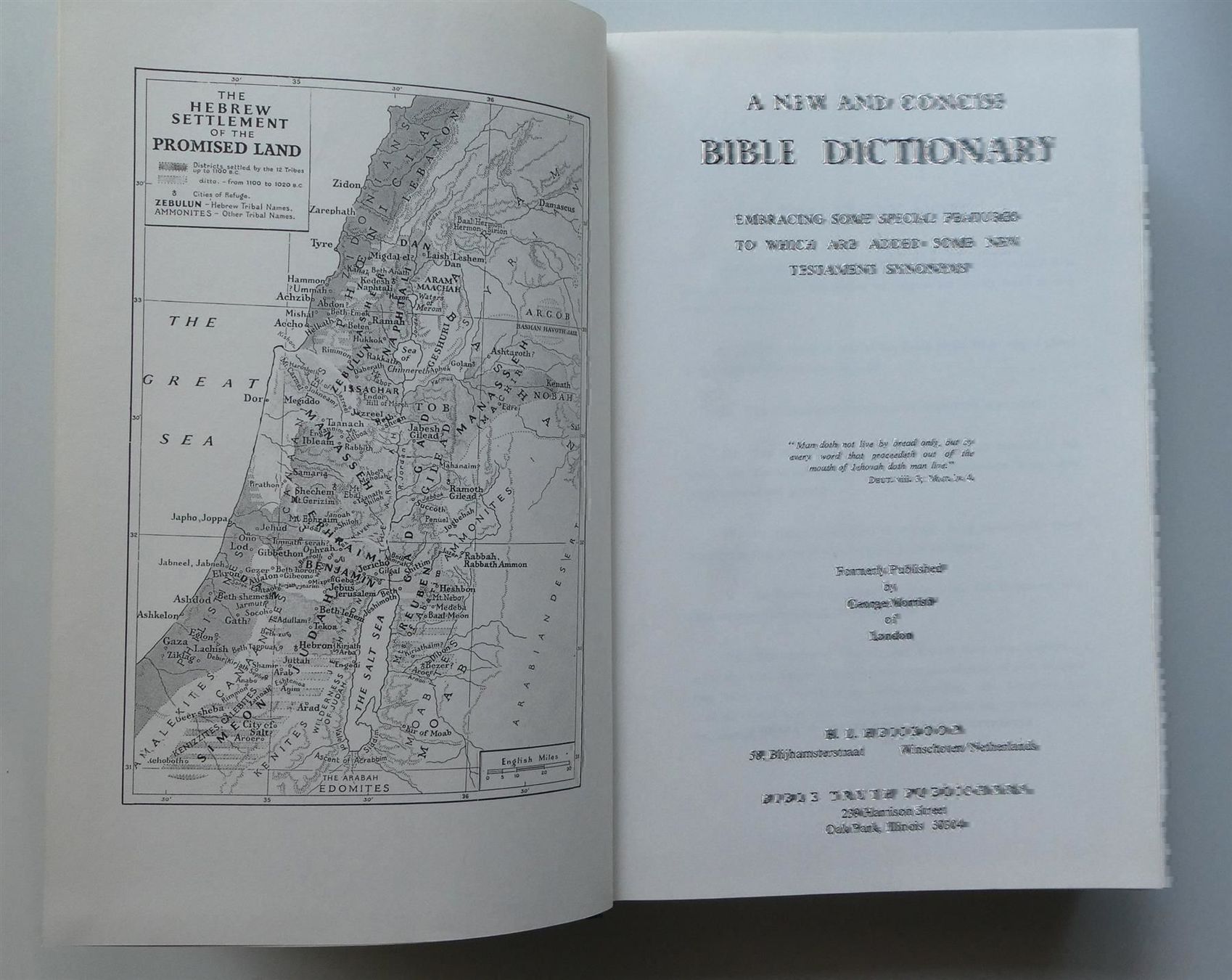Libri: Morrish New and Concise Bibel Wörterbuch Lexikon – Usato da Frauenfeld venduto da Astra13 1