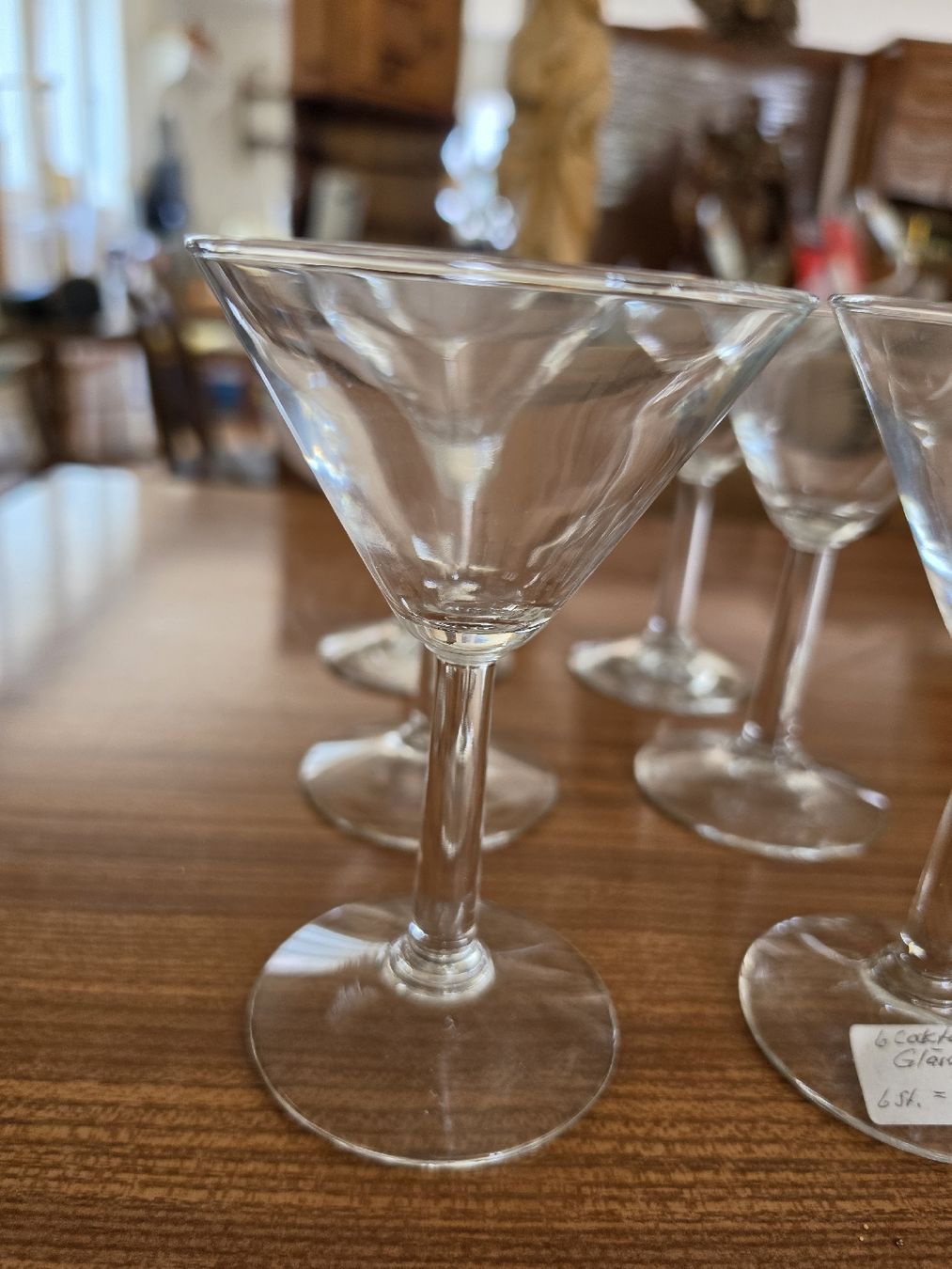 Bicchieri: 6 Cocktailgläser Glas neuwertig – Usato da Mettlen venduto da elios0888 3