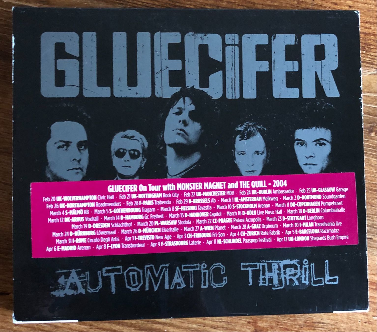 CDs: Gluecifer – Automatic Thrill CD, Punk'n'Roll – Gebraucht aus Luzern von Schlafenicht00