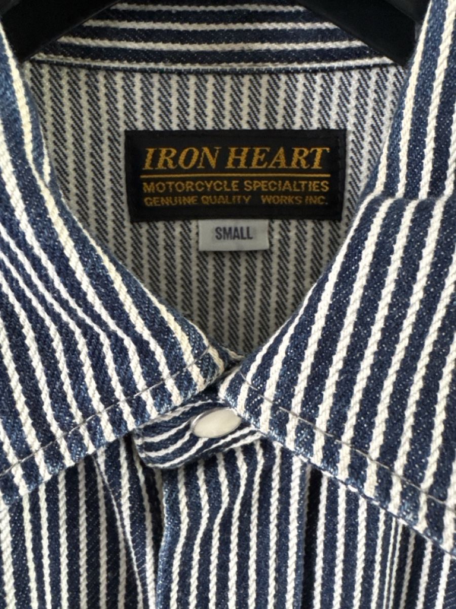 Iron Heart Camicie: Iron Heart Hickory small – Usato da Winden venduto da Vintage1977 1