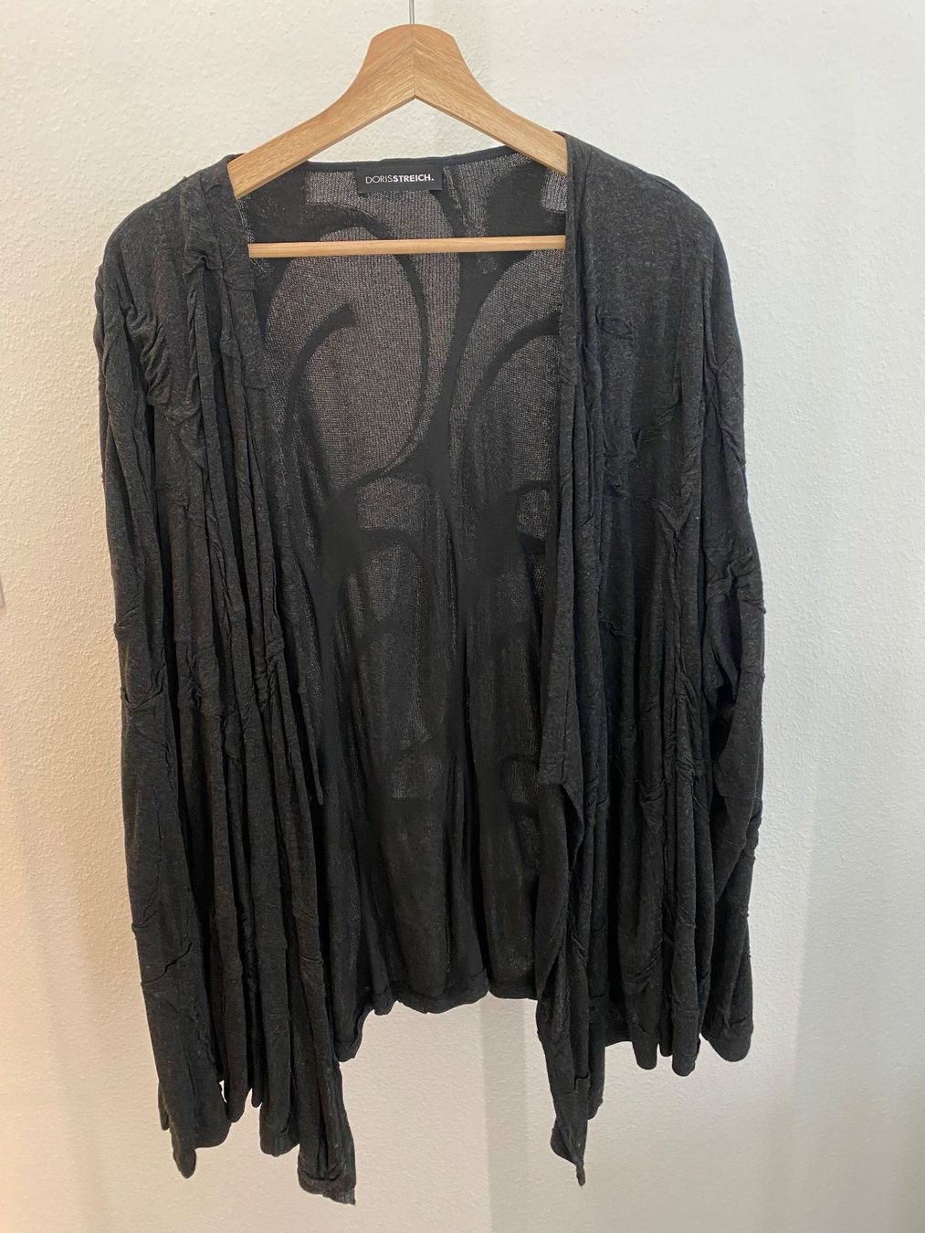 Doris Streich Giacche: Doris Streich Strickjacke grau Gr. 52 – Usato da Arlesheim venduto da san_w9vr 1