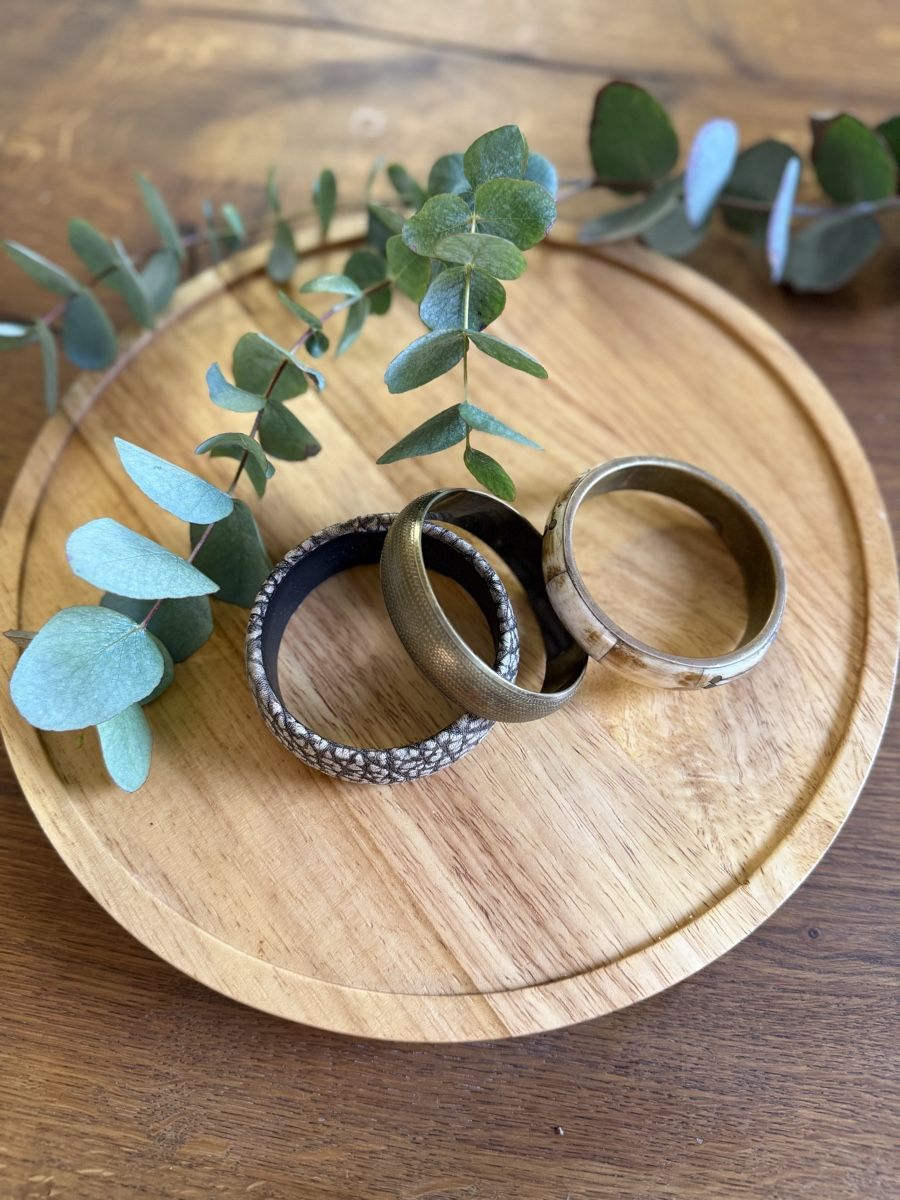 Bracciali & Braccialetti: 3x Boho Armreifen / Armbänder Set – Usato da Neerach venduto da Meli_sara 2