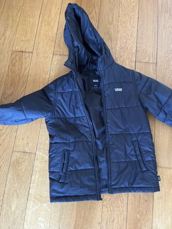 Doudoune Vans noire, Taille S, En très bon état!