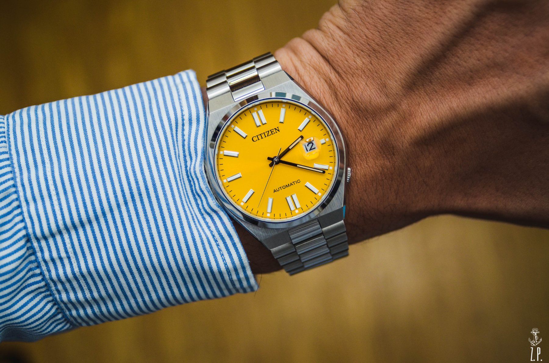 Citizen Orologi: Citizen Tsyosa Geld Dial Automatic Herren Uhr – Usato da Boswil venduto da ZPwatches 8