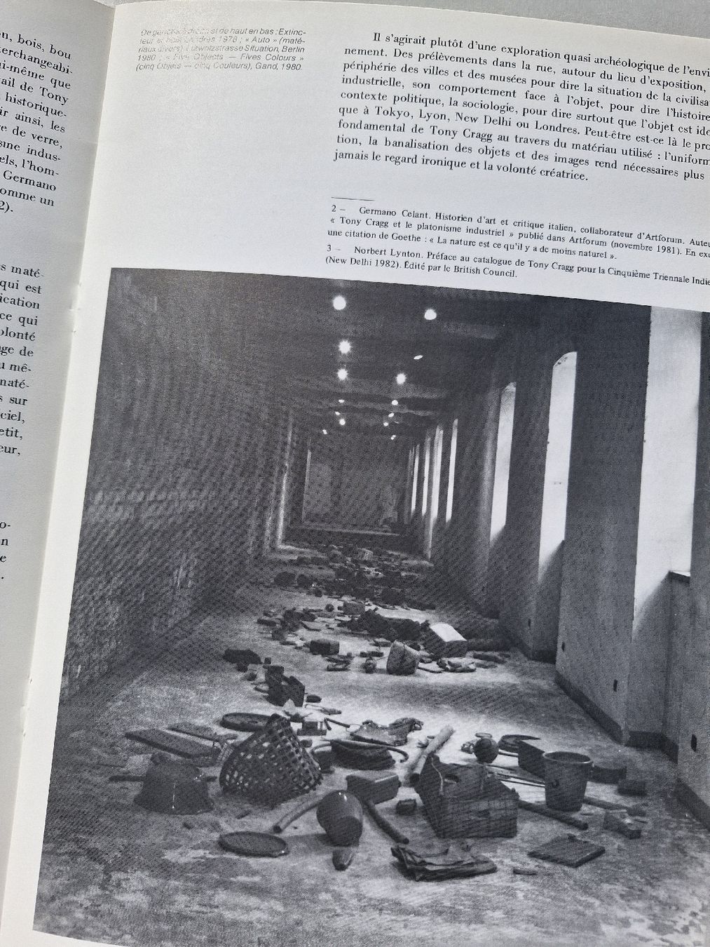 Bücher: à propos de Tony Cragg - Selten! – Gebraucht aus Zürich von Secretariat11 2