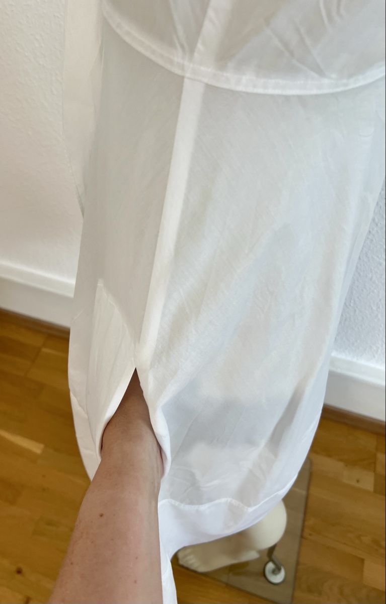 Strenesse Vestiti: STRENESSE Weisses Kleid Gr 34 Baumwolle – Usato da Basel venduto da Bettybooo 3