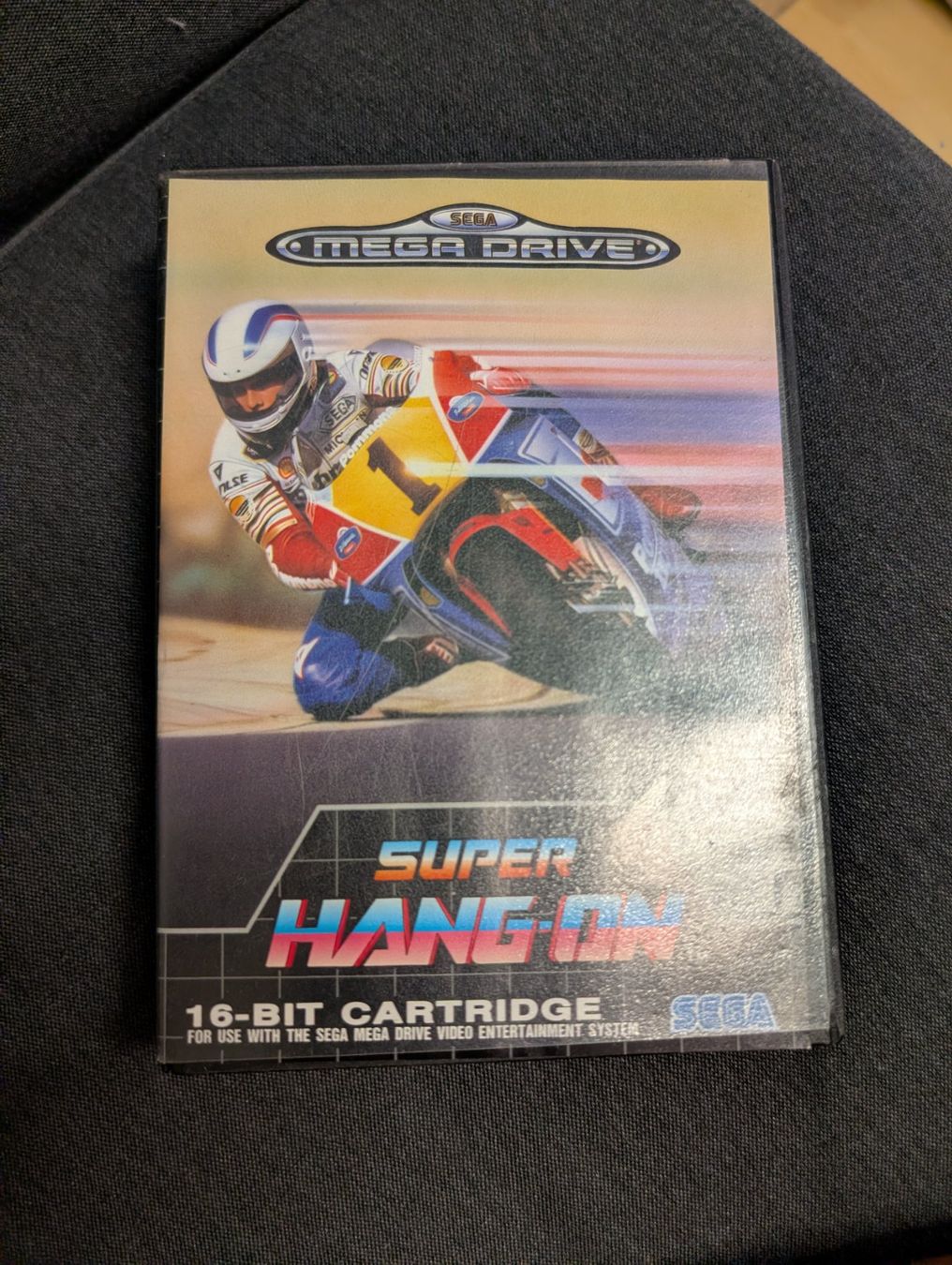 Spiele: Super hang on Sega Mega Drive – Gebraucht aus Giubiasco von Ticinerd