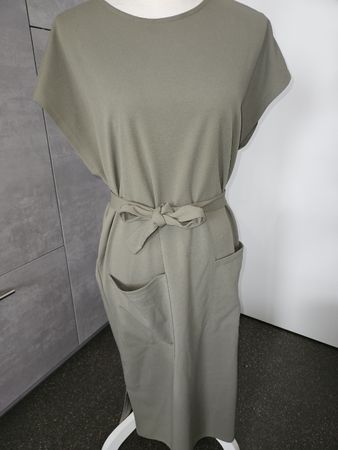 Kleid Soyaconcept oliv mit Bindegurt