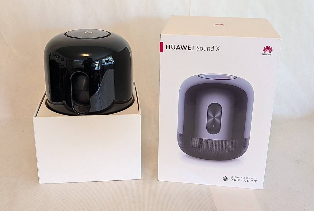 Huawei Casse acustiche: Huawei Sound X  Devialet  108W Bluetooth Lautsprecher – Usato da Luzern venduto da Findolfin 1