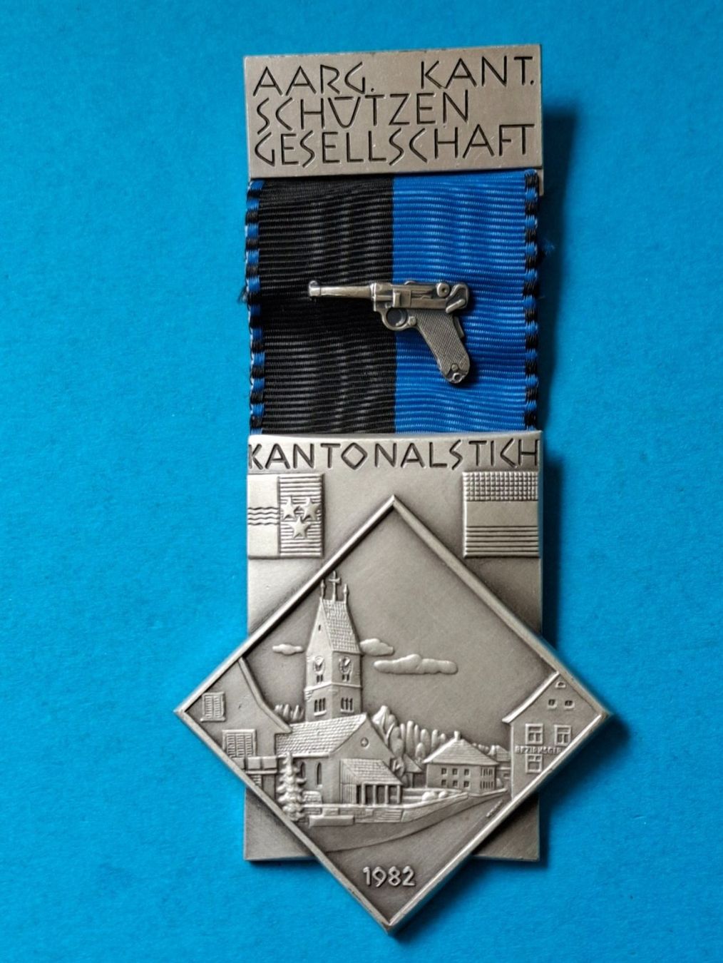 Medaglie: Aargau Kantonalstich 1982 (R750) – Usato da Schwanden GL venduto da Suvorov 2