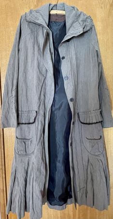 Mantello grigio-marrone, taglia 36/38 nuovo!