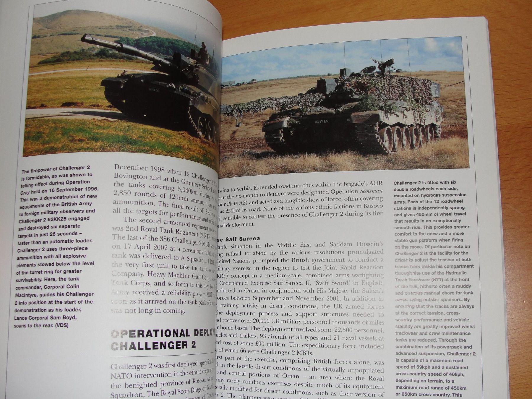 Libri: Buch Osprey: Challenger 2 Main Battle Tank – Usato da Birsfelden venduto da Seaknight 2