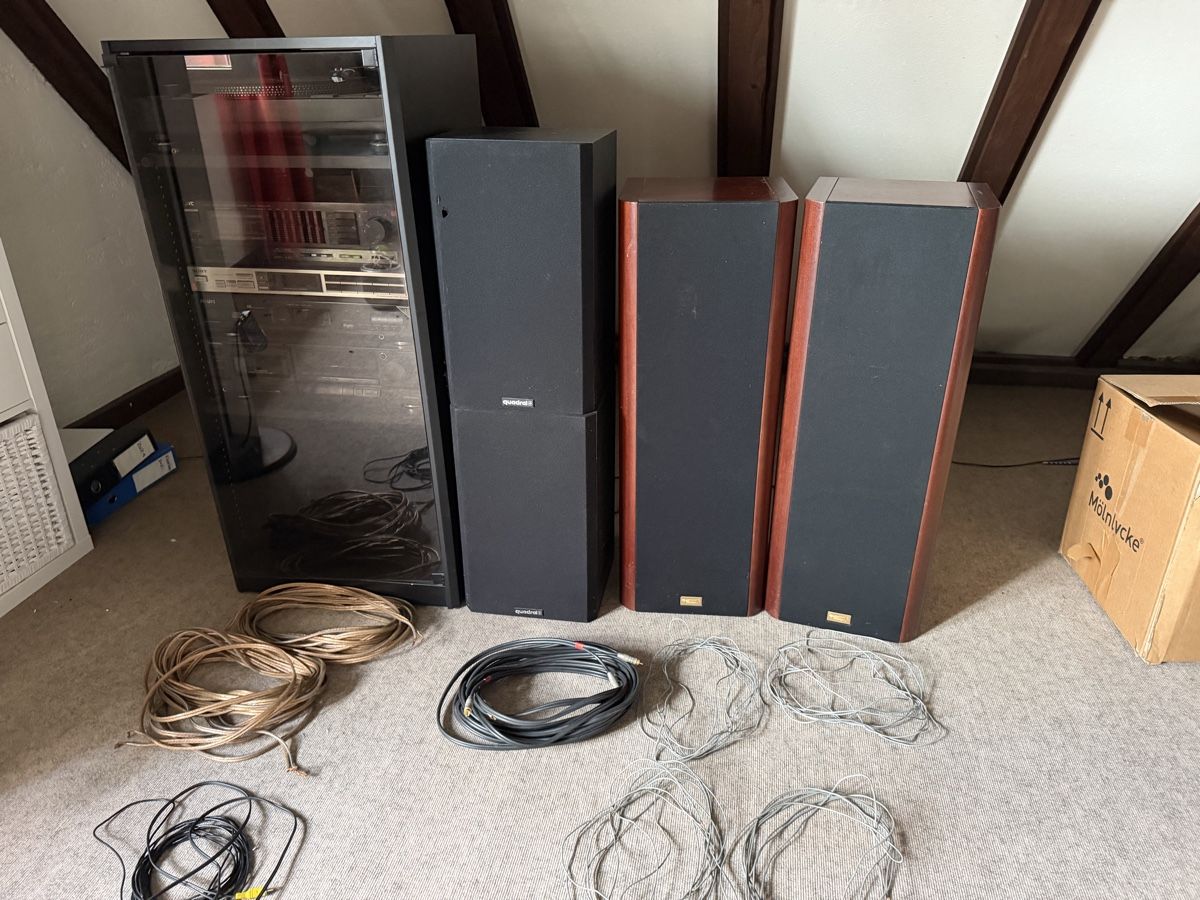 Technics Sistemi audio & multimediali: Vintage HiFi-Anlage mit Stanton, JVC, Technics & Quadral – Usato da Muttenz venduto da flwe