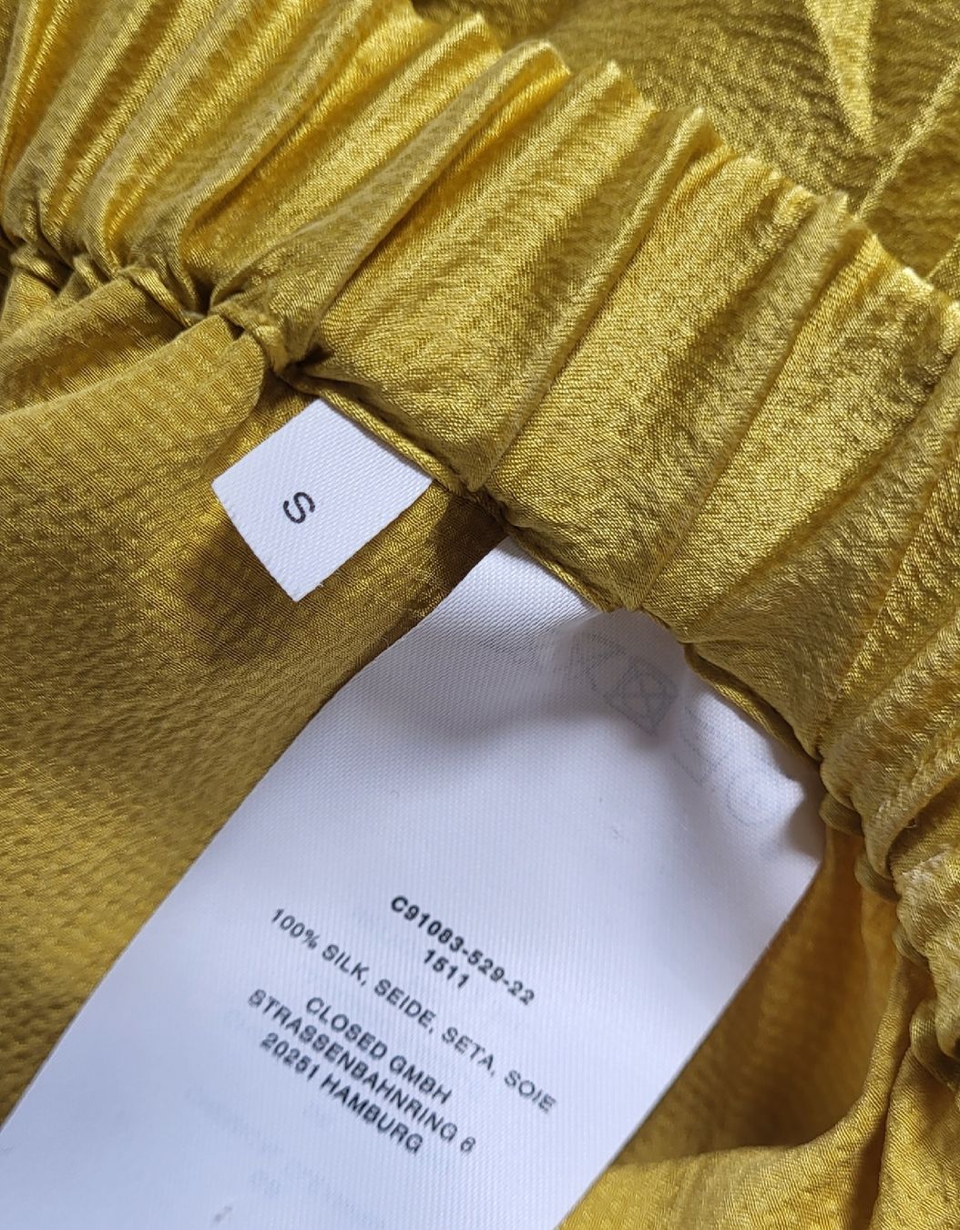 Closed Pantaloni: closed Seidenhose Gr S – Usato da Kaisten venduto da Ciccr 4