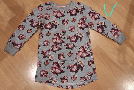Long Pullover Rose 