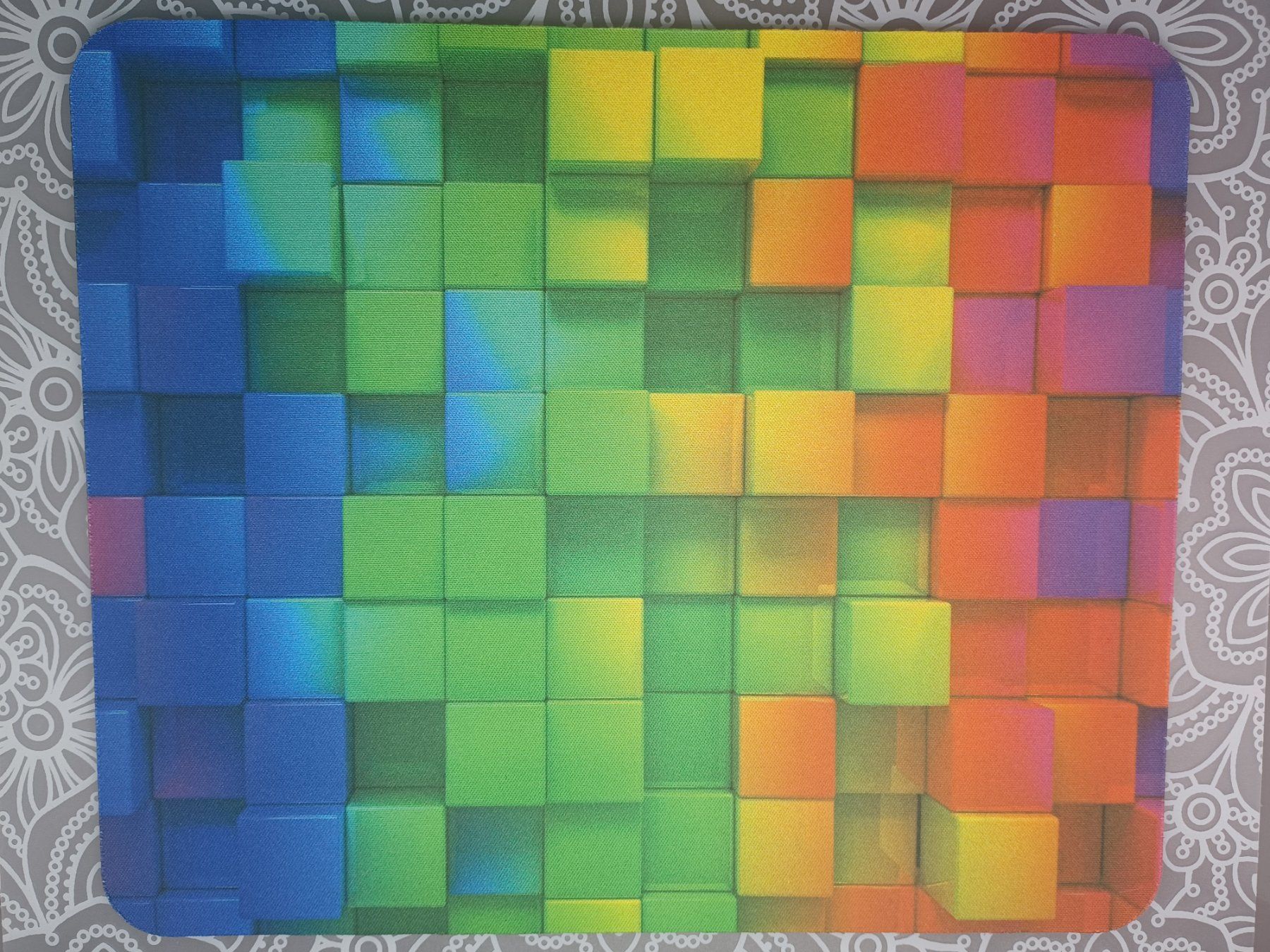 Tappetini per mouse: Mausmatte "3D Würfel / Cubes" / Mousepad NEU – Nuovo e nell'imballaggio originale da Turbenthal venduto da enjak