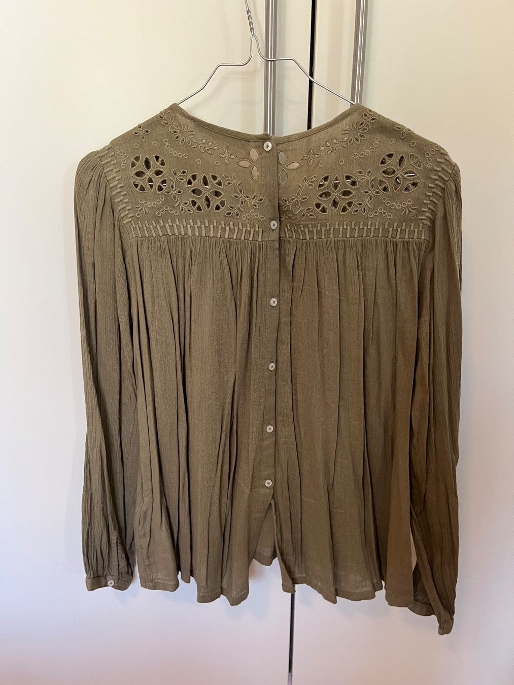 Abercrombie Camicette: Abercrombie & Fitch Bluse grün – Usato da Winterthur venduto da nadwid 1