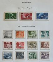 5-23-3 Timbres Helvetia neufs et oblitérés. 1949