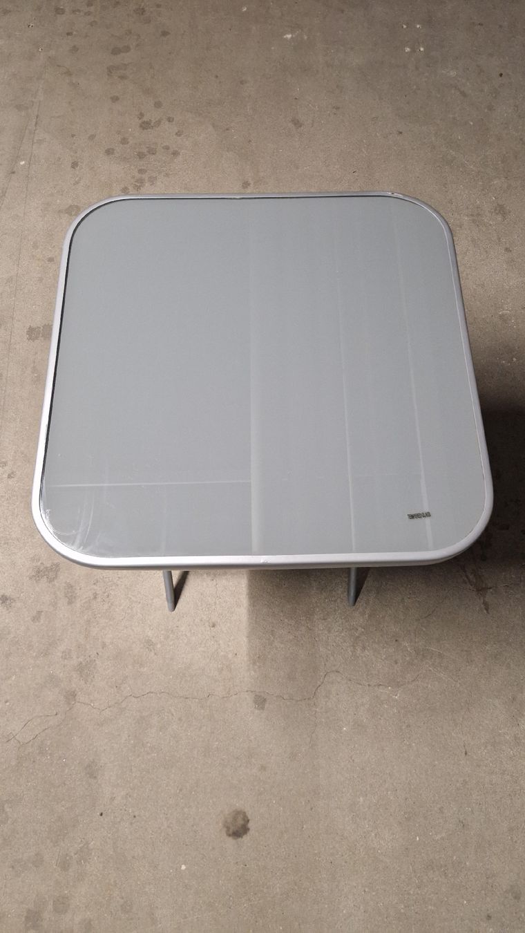 Set de table et chaises: Klapptisch & Klappstuhl Set grau  – D'occasion à Liestal par Lanceloth 1