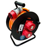 25m Pur Kabelrolle CEE16-5 IP44 5x2.5mm2