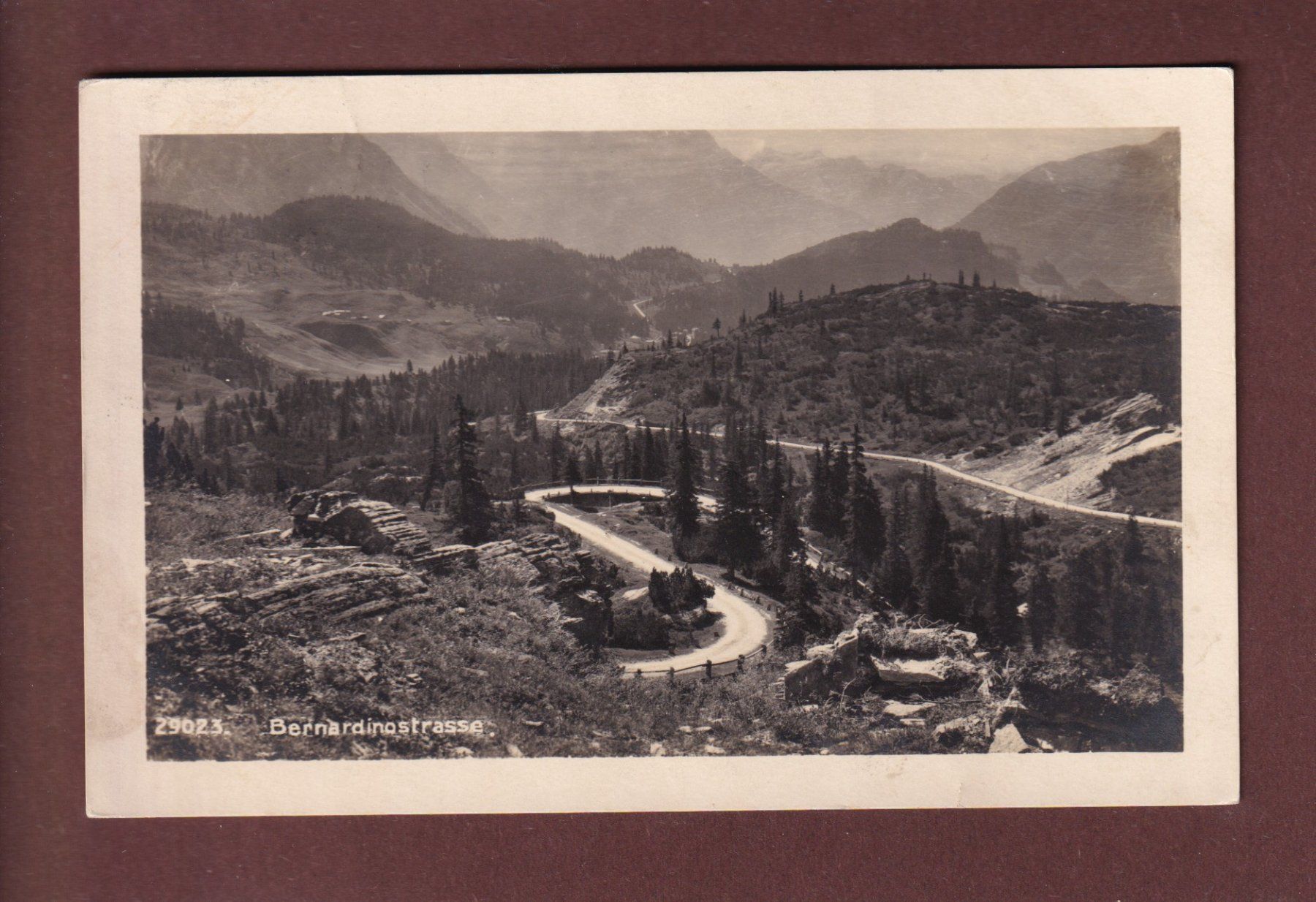 Cartes postales: BERNARDINOSTRASSE - 1928 – D'occasion à Pully par nicecards-shop