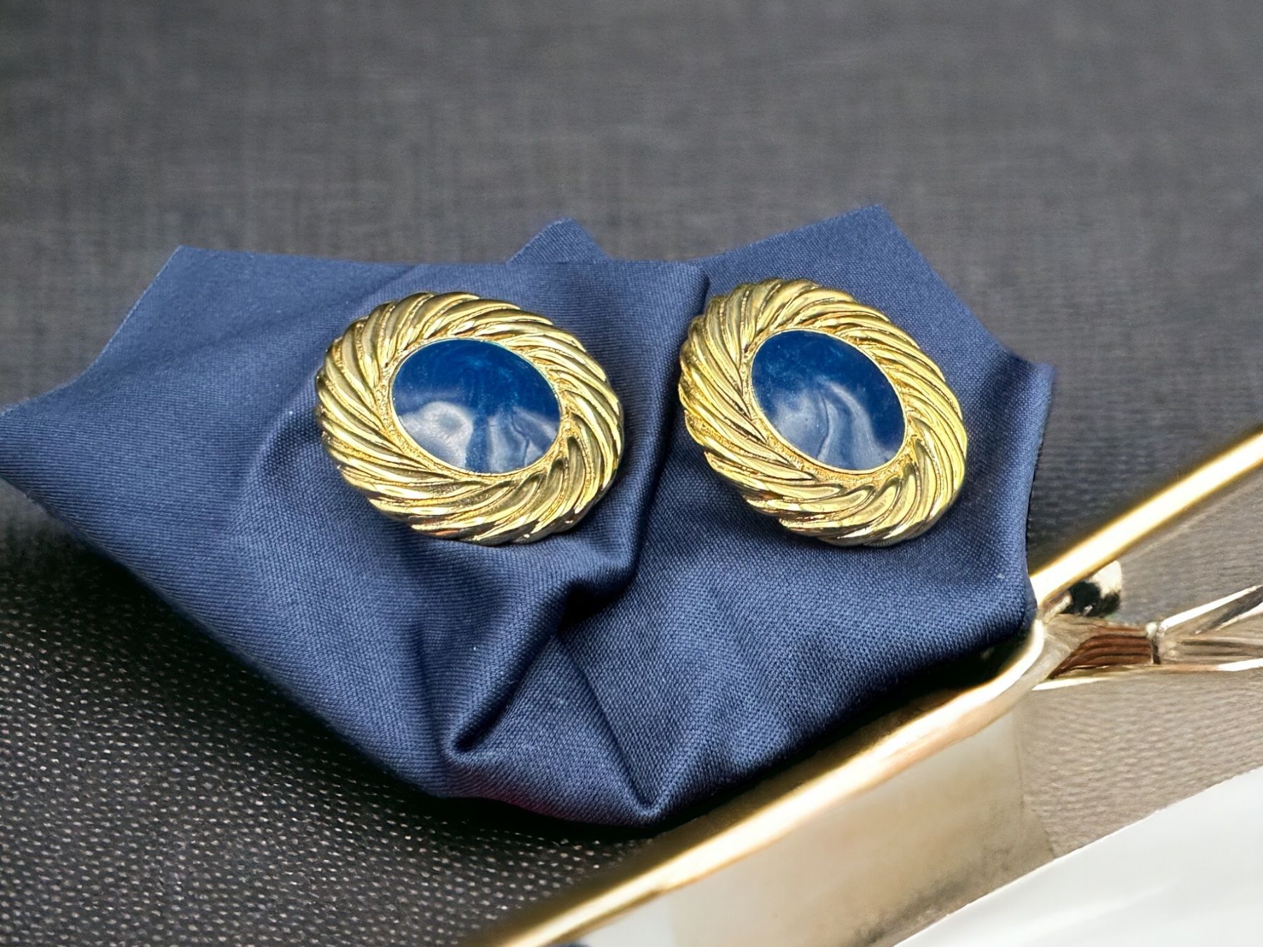 Ohrringe & -stecker: Ohrringe Clips, Luxus-Modeschmuck, Vintage – Gebraucht aus Lamone von LaCantinaMagica 4
