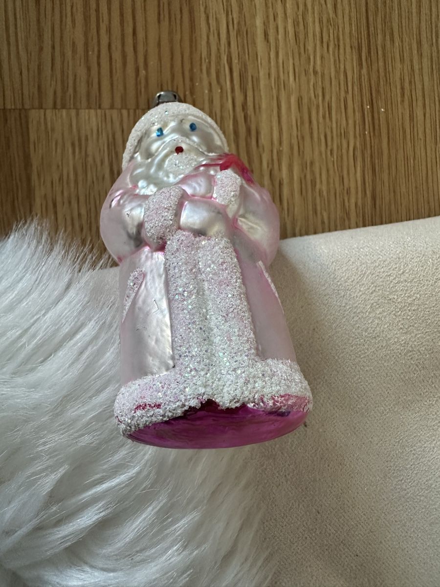 Tutte le decorazioni: Antike  Christbaumschmuck, Rosa Samichlaus, Glas, Glitze – Usato da Oberentfelden venduto da vilibrand 2