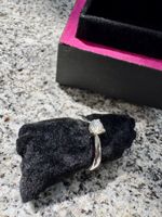 Solitär Weissgold Diamantring - Verlobungsring