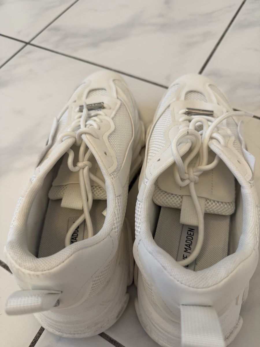 Steve Madden Scarpe da uomo: Steve Madden POSSESSION - Sneaker low - white Gr 45 – Nuovo (secondo la descrizione) da Wilen b. Wollerau venduto da Corradino0 5