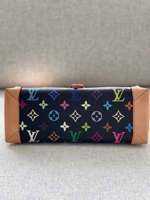 Louis Vuitton Borse da donna: Louis Vuitton Black Multicolor ELIZA Shoulder Bag – Usato da Zürich venduto da mdiscover 3