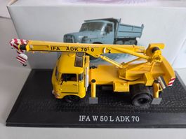 Modellauto IFA W 50 L ADK 70 gelb neu im OVP