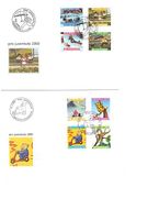FDC - Enveloppes 1er jour - Pro Juventute - Lot 44