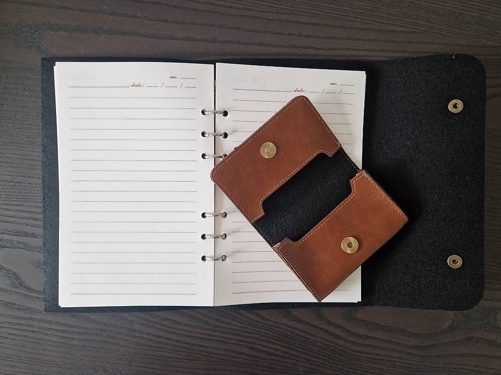 Portefeuilles: Notepad + Wallet. Leather. – Neuf avec emballage d'origine à Dübendorf par Olenaaa 2
