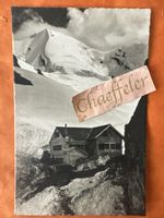 Alte Ansichtskarte Blümlisalphütte S.A.C. M. Weisse Frau