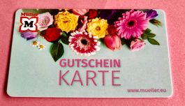 Müller Geschenkkarten  ohne Guthaben und für Sammler gedacht