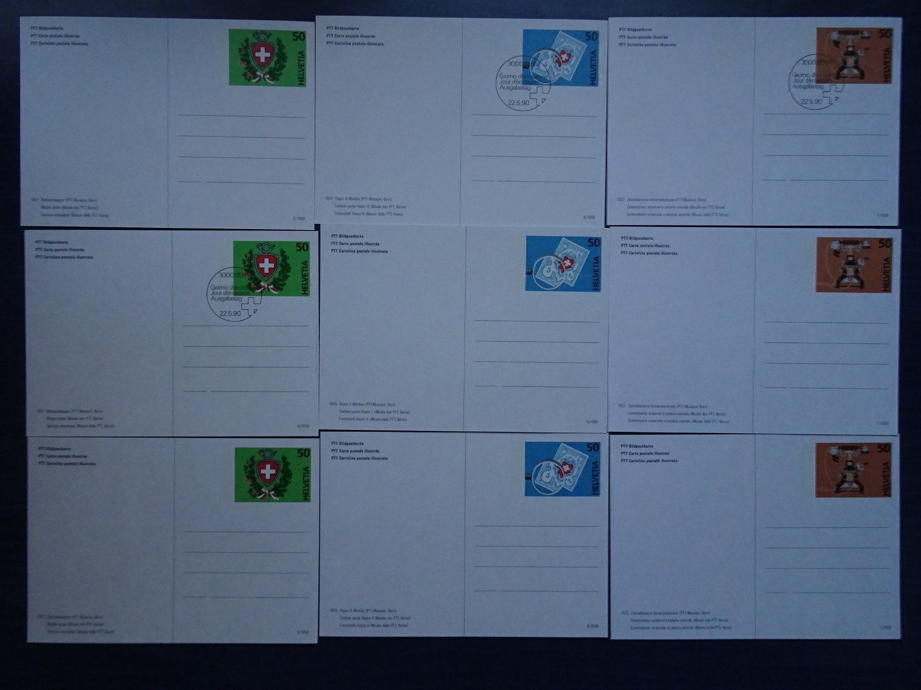 Alle Briefmarken: 1990**und* – Neu (gemäss Beschreibung) aus Aadorf von Chnorli-Furz 1