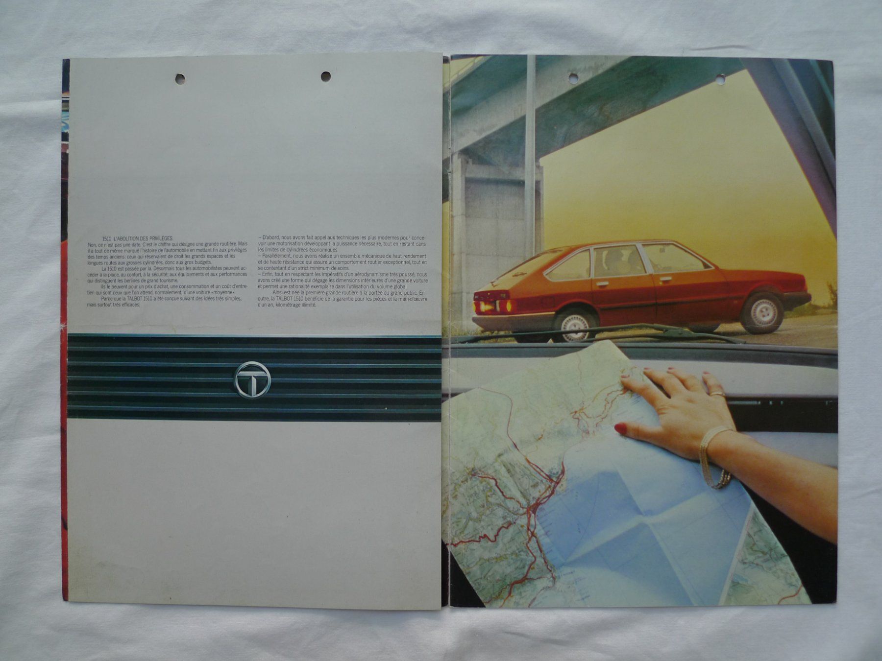 Talbot Dokumente: Autoprospekt Talbot 1510 von 1981 – Gebraucht aus Winterthur von Sacramons 3