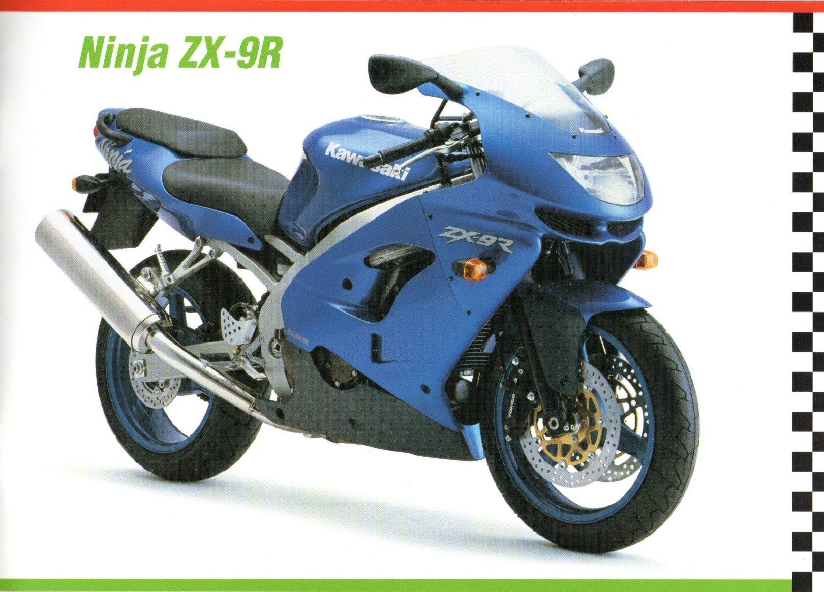 Kawasaki Strada: Kawasaki Modellprogramm 1998 - Originalprospekt – Usato da Malans GR venduto da Chueche427 3