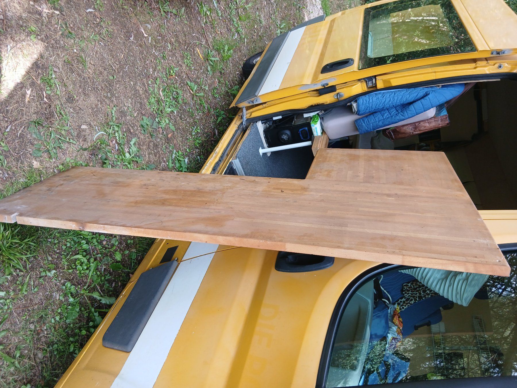 Servierplatten: buche platte 175x3x55/105cm – Gebraucht aus Pfäffikon SZ von Marcus_Aurilius 1