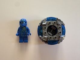Lego Ninjago Spinner & Jay NRG Figur | Guter Zustand