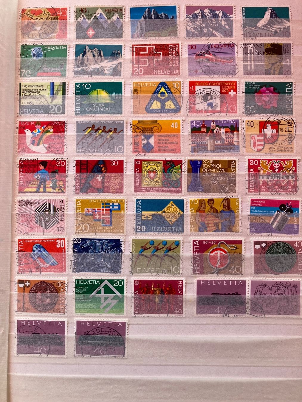 Tutti i francobolli: Briefmarken-Sammlung – Usato da münsingen venduto da rosa71rot 2