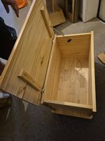 Holztruhe mit Räder 