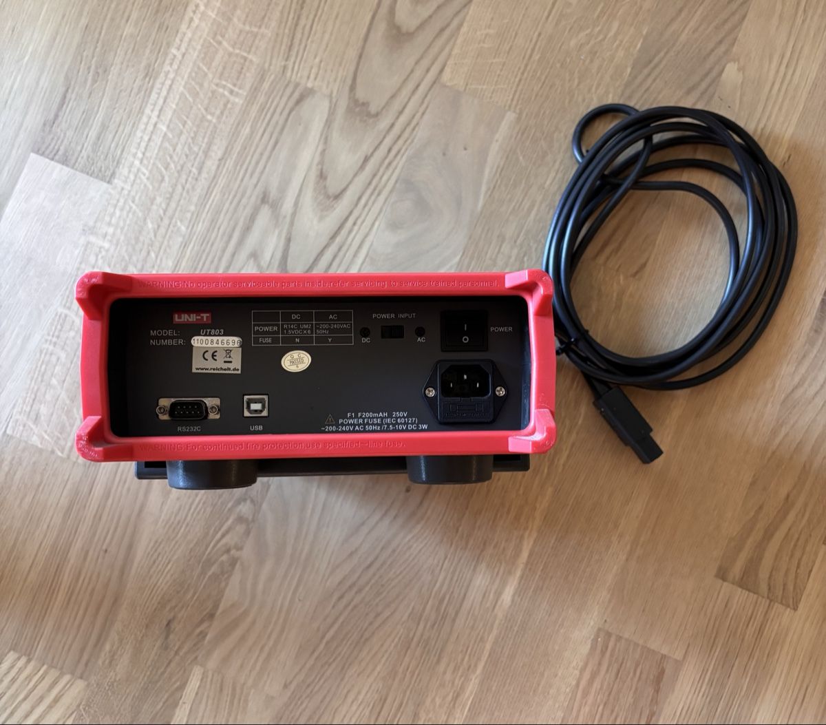 Messen: UNI-T UT803 - Professionelles Digital-/Tischmultimeter – Gebraucht aus Uster von tahu72 2