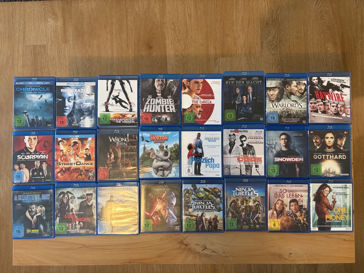 Tutti i DVDs: Bluray Sammlung 50 Stk. 3 – Usato da Flawil venduto da scal21