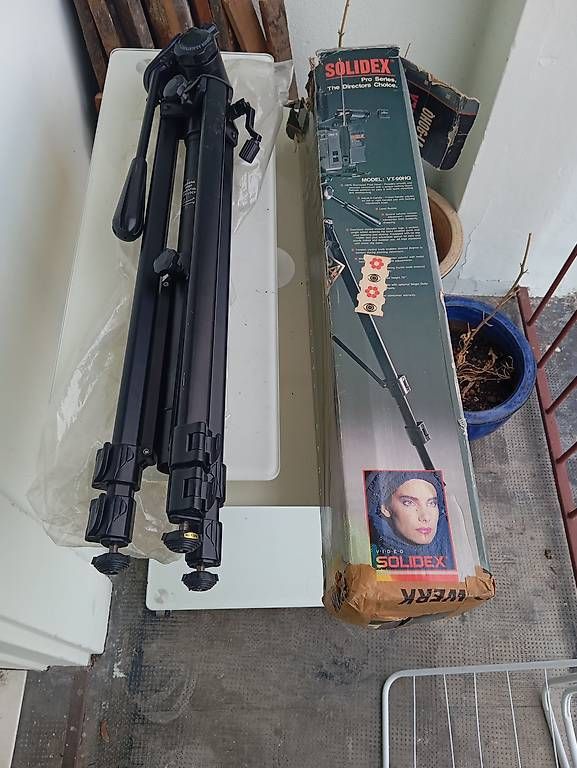Treppiedi & Teste: Solidex VT-90HQ Videostativ – Usato da Basel venduto da Petergunn