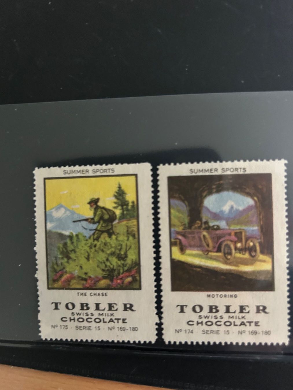 Tutti i francobolli: Vignetten Cailler, Chocolat Tobler – Usato da Seuzach venduto da Parasolmountain 2