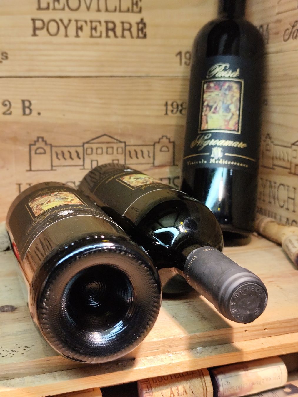 Vino: 3 x 2009 Rossso Salento Negroamaro – Nuovo e nell'imballaggio originale da Büsserach venduto da Vintage-vins 2