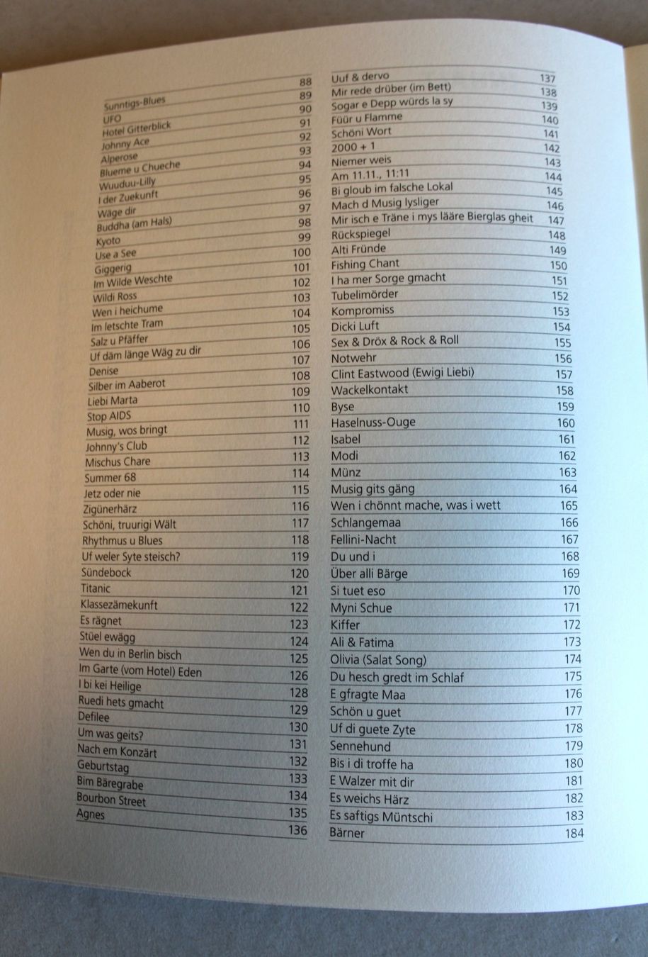 Libri: Polo Hofer / Songtexte 1973 - 2009 – Usato da Worblaufen venduto da Cookie23 2