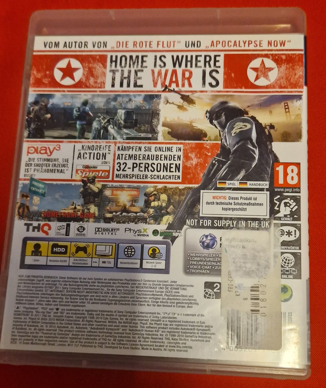 Sony Giochi: Homefront PS3 – Usato da Villars-sur-Glâne venduto da MrLobTec 1