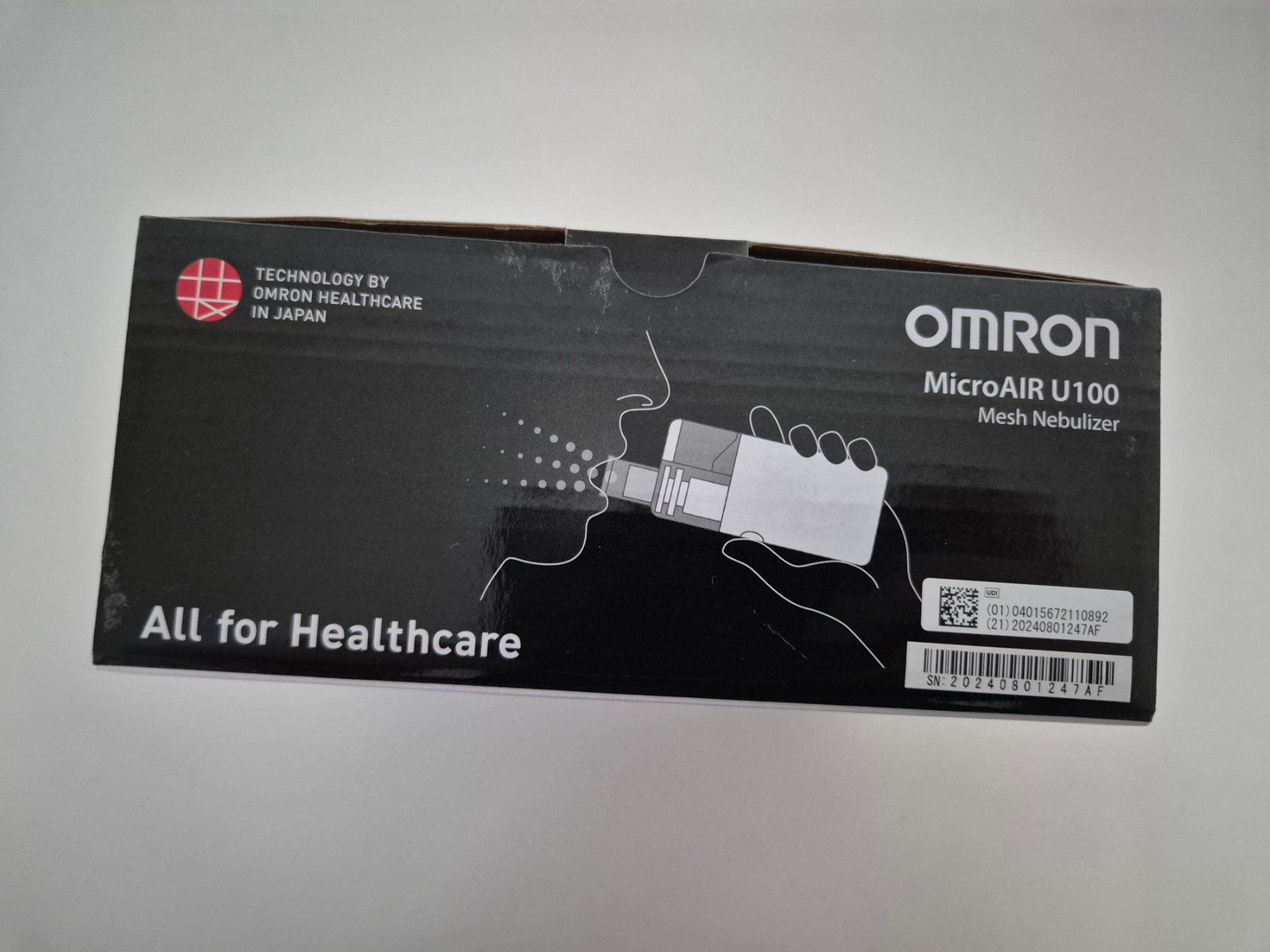 Omron Attrezzature mediche: Omron MicroAir U100 Ultraschall Inhalationsgerät – Nuovo (secondo la descrizione) da Aarburg venduto da i_c6r8 1